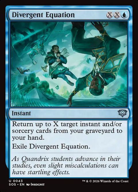 Divergent Equation (43)| Magic: The Gathering Card – Knightly Gaming