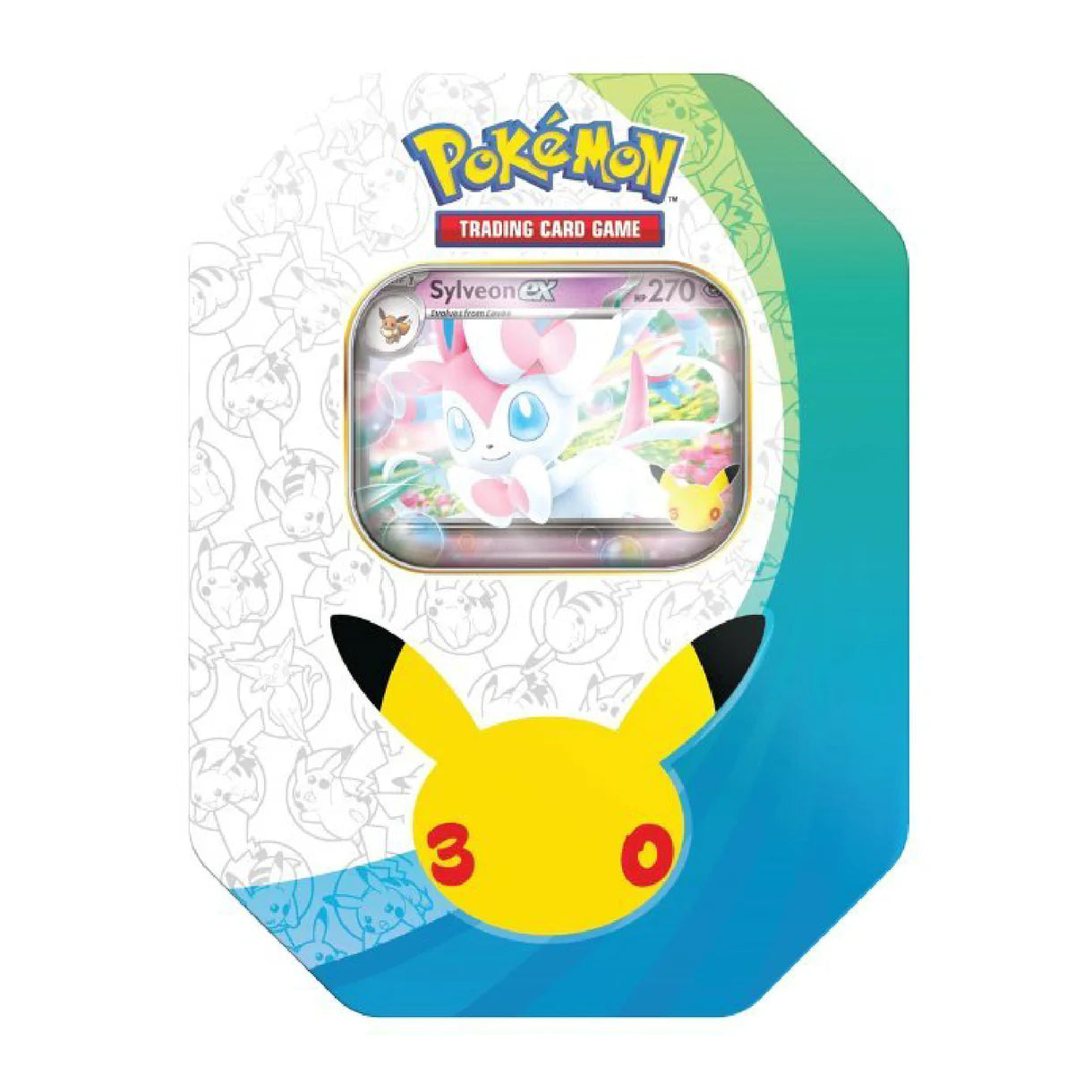 Pokémon TCG: 30th Celebration Pokémon ex Tin—Sylveon ex