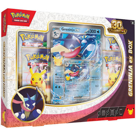 Pokémon TCG: 30th Celebration Greninja Ex Box