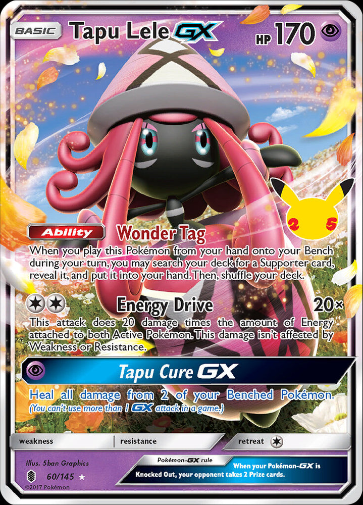 Tapu Lele GX (60/145) [Celebrations: 25th Anniversary - Classic Collection]