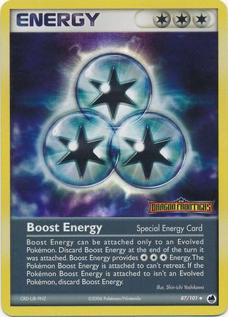 Boost Energy (87/101) (Stamped) [EX: Dragon Frontiers]