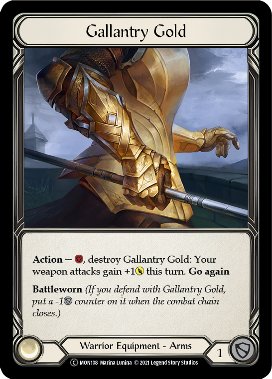 Gallantry Gold [U-MON108] Unlimited Normal