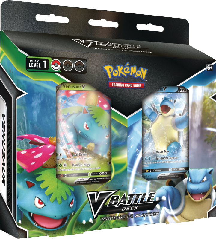 V Battle Deck Venasaur vs Blastoise