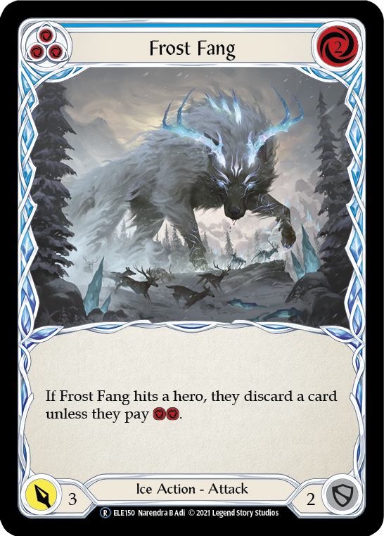Frost Fang (Blue) [U-ELE150] Unlimited Normal