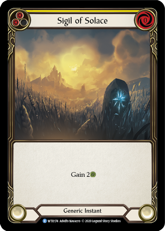 Sigil of Solace (Yellow) [U-WTR174] Unlimited Normal