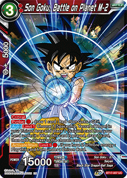 Son Goku, Battle on Planet M-2 (BT17-007) [Ultimate Squad]