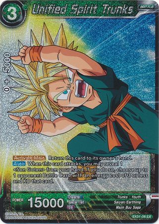 Unified Spirit Trunks (Foil) (EX01-06) [Mighty Heroes]