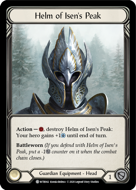 Helm of Isen's Peak [U-WTR042] Unlimited Normal