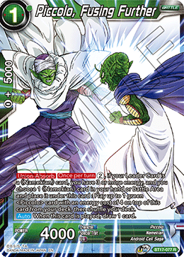 Piccolo, Fusing Further (BT17-077) [Ultimate Squad]