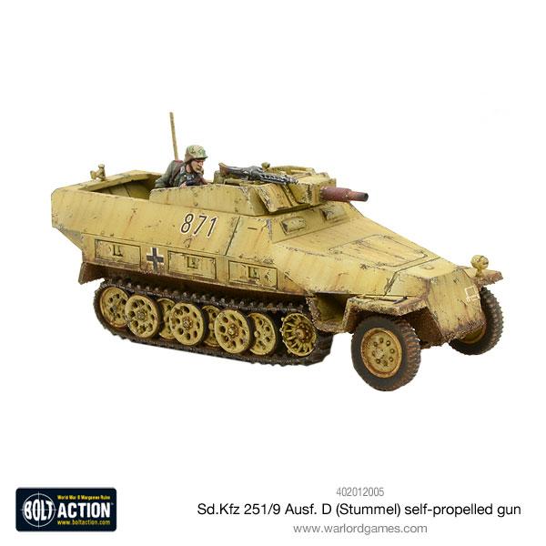 SD.KFZ 251/9 Ausf. D Stummel