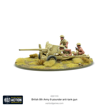 8th Army 6 pounder ATG