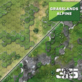 Premium BattleMat: Alpine/Grasslands C