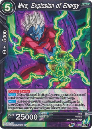 Mira, Explosion of Energy (BT10-134) [Rise of the Unison Warrior 2nd Edition]