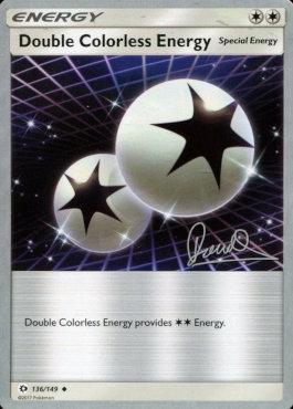 Double Colorless Energy (136/149) (Infinite Force - Diego Cassiraga) [World Championships 2017]