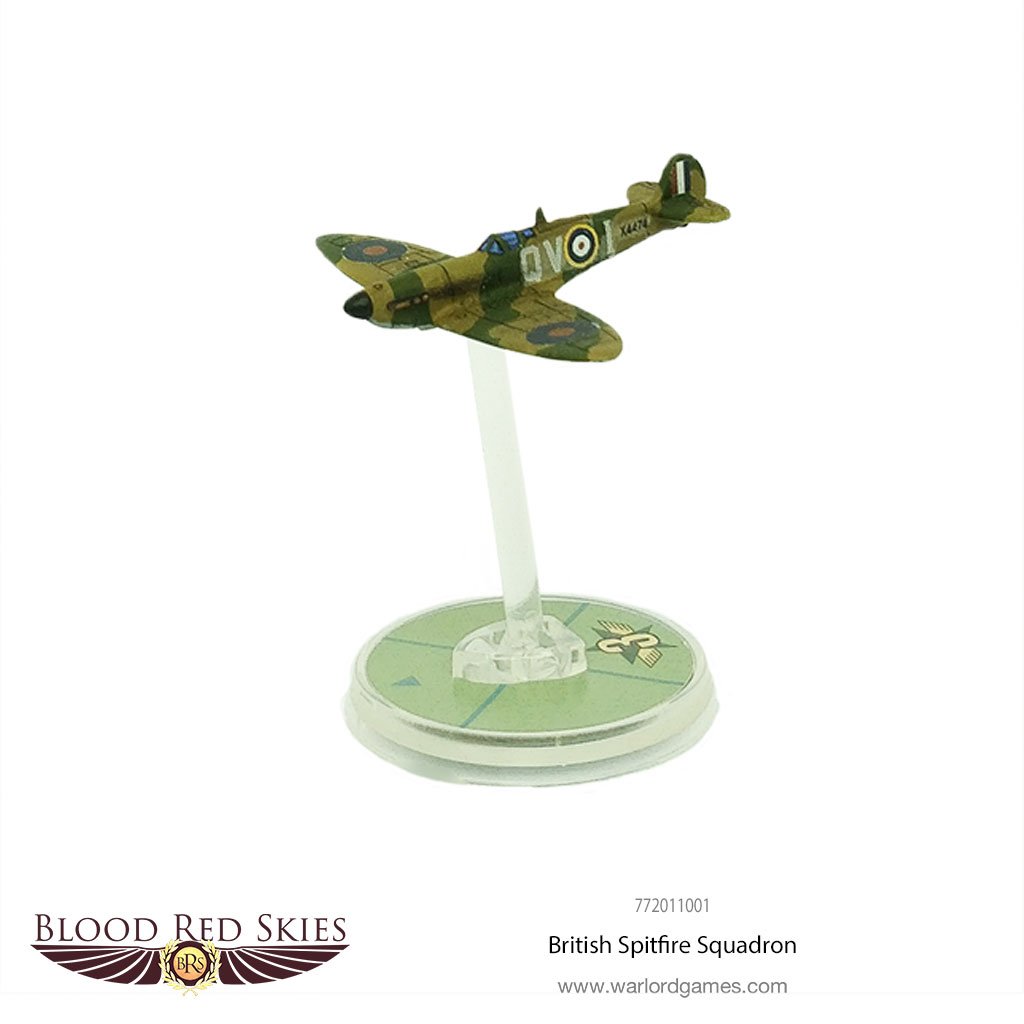 British Supermarine Spitfire MKII Squadron