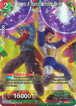 Vegeta & Trunks, No Holds Barred (BT10-144) [Rise of the Unison Warrior 2nd Edition]