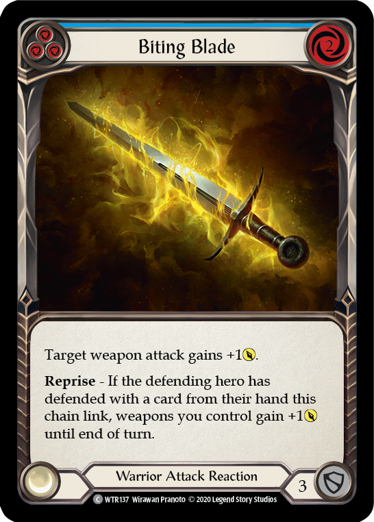 Biting Blade (Blue) [U-WTR137] Unlimited Normal