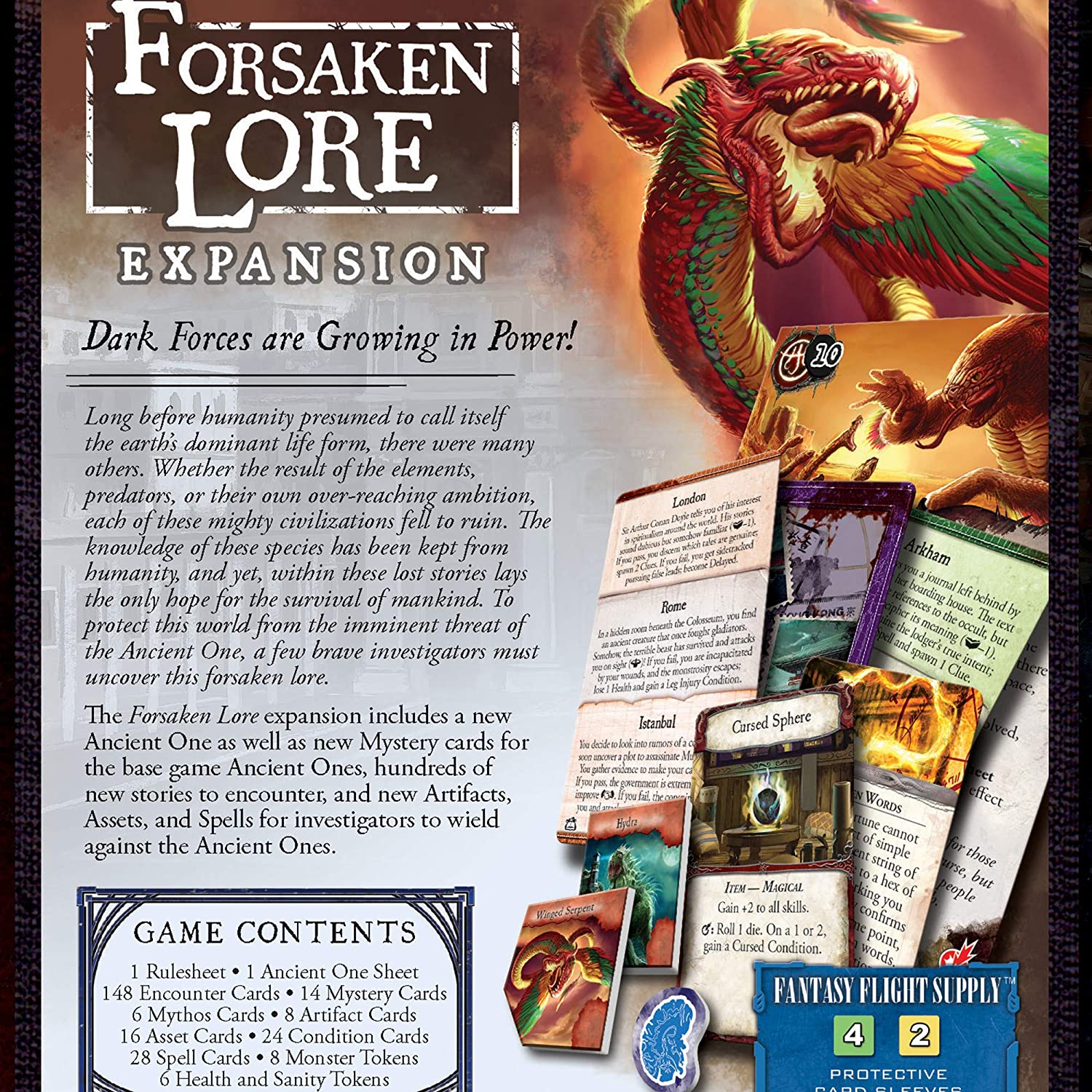 Eldritch Horror - Foresaken Lore Expansion