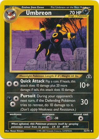 Umbreon (32/75) [Neo Discovery Unlimited]