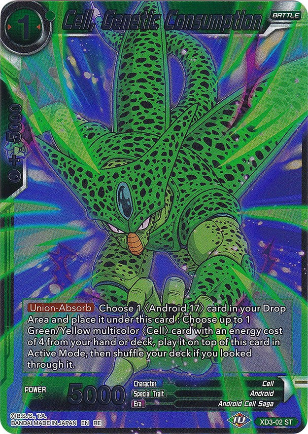Cell, Genetic Consumption (XD3-02) [Ultimate Deck 2022]
