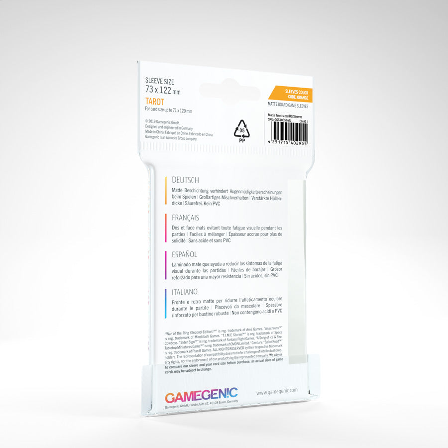 Gamegenic Sleeves - Tarot (Matte)