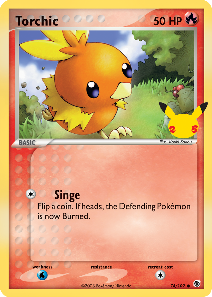 Torchic (74/109) [First Partner Pack]