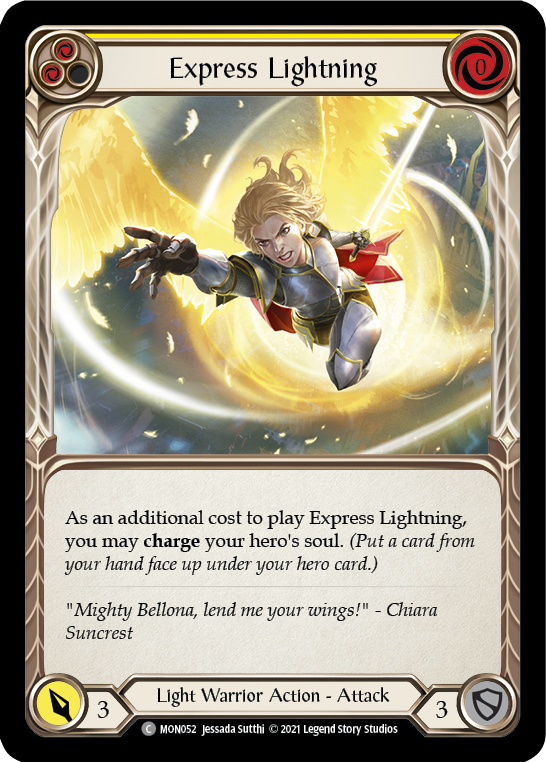 Express Lightning (Yellow) [MON052] 1st Edition Normal