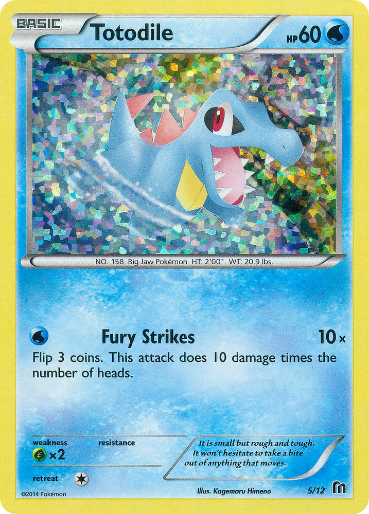 Totodile (5/12) [McDonald's Promos: 2016 Collection]