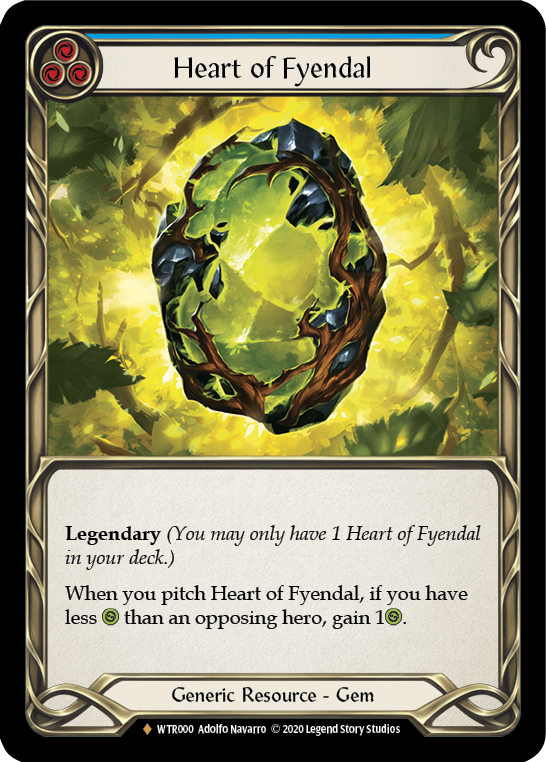 Heart of Fyendal [U-WTR000] Unlimited Rainbow Foil
