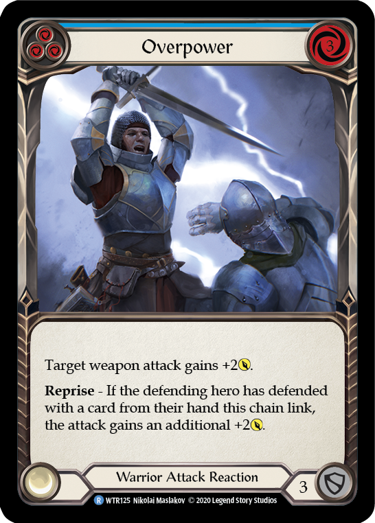 Overpower (Blue) [U-WTR125] Unlimited Normal