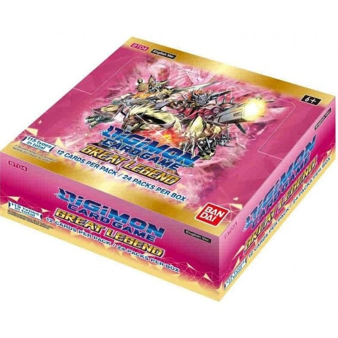 Digimon TCG: Great Legends Booster Box Ver 4.0