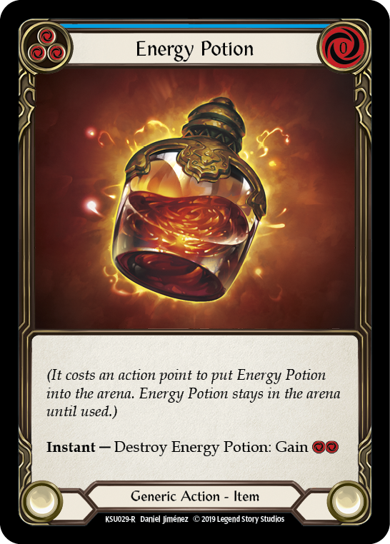 Energy Potion [KSU029-R] 1st Edition Normal