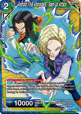Android 17 & Android 18, Team-Up Attack (BT17-136) [Ultimate Squad]