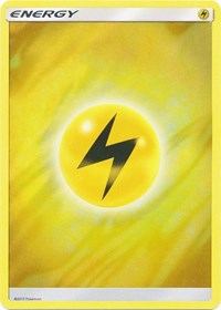 Lightning Energy (Unnumbered 2017) (Wave Foil) (Theme Deck Exclusive) [Unnumbered Energies]