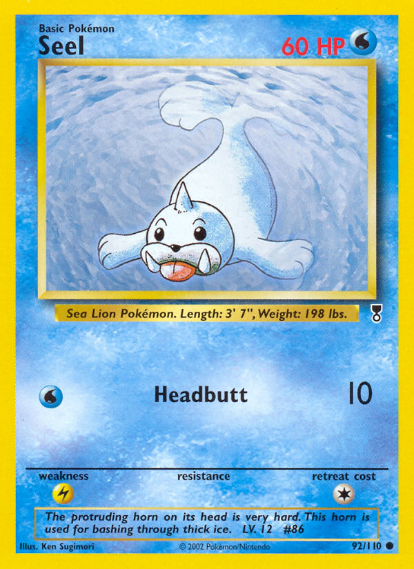 Seel (92/110) [Legendary Collection]