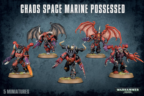 CHAOS SPACE MARINES POSSESSED