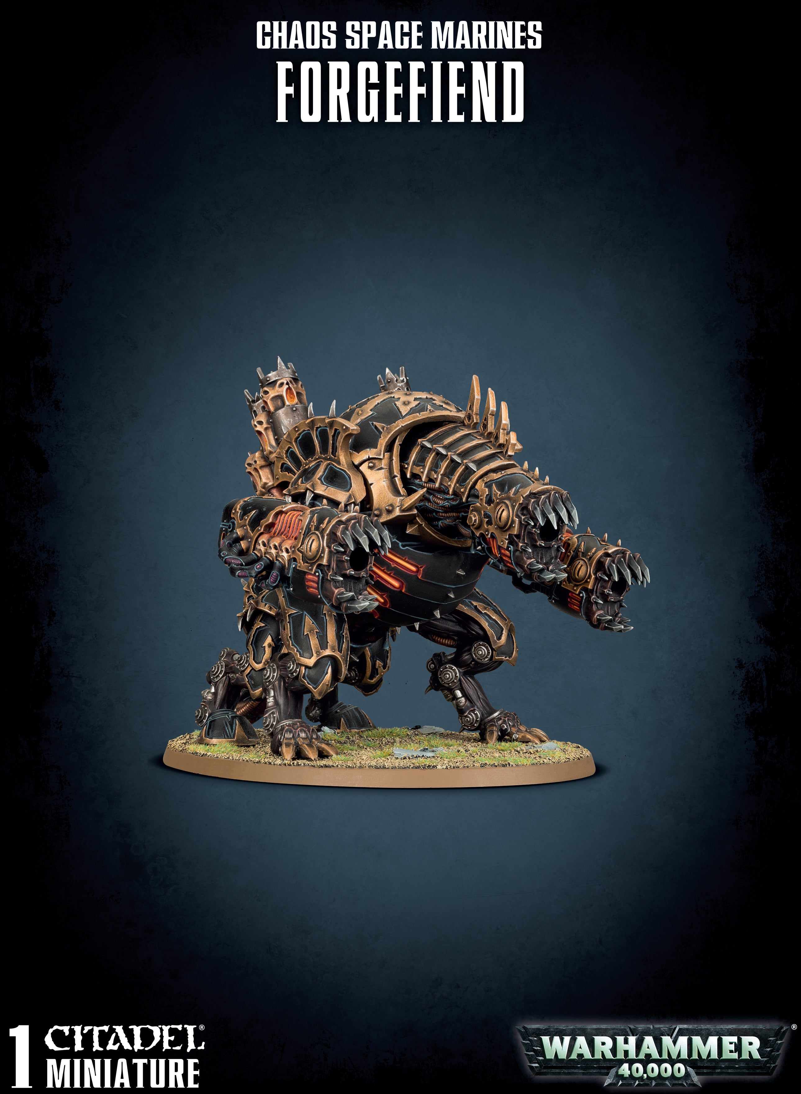 CHAOS SPACE MARINES FORGEFIEND