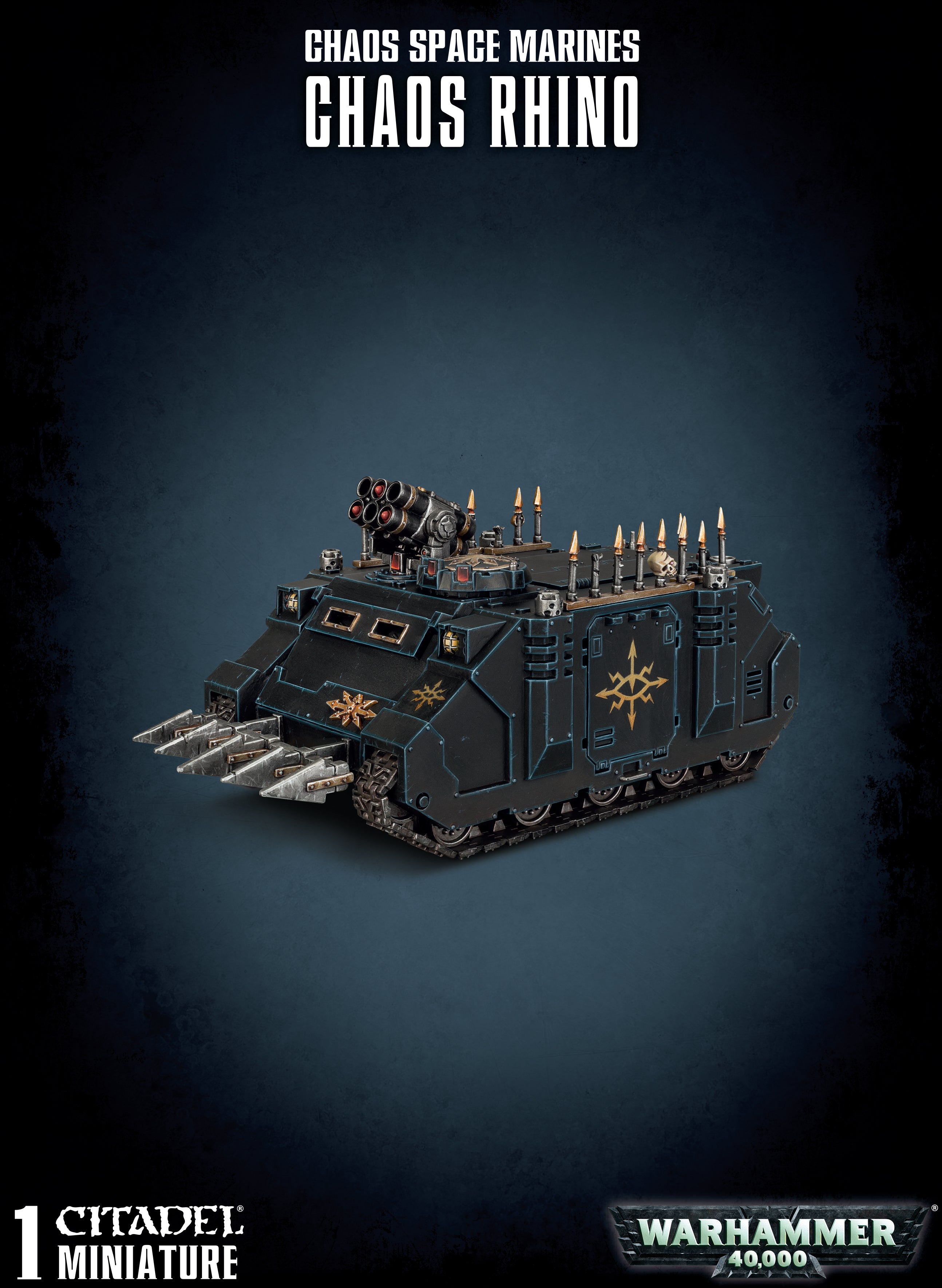 CHAOS SPACE MARINES RHINO