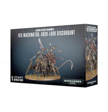 CHAOS SPACE MARINES VEX MACHINATOR