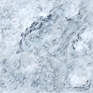 Star wars Hoth Game Mat