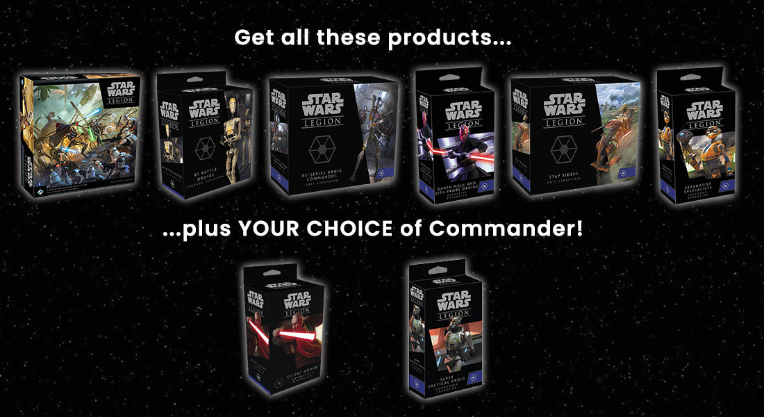 Star Wars Legion Separatists Bundle
