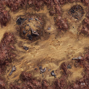 Star Wars Desert Junkyard Game Mat