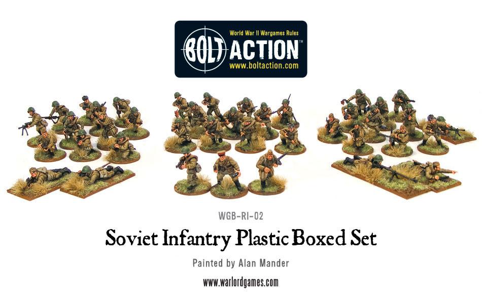 Soviet Infantry plastic box set